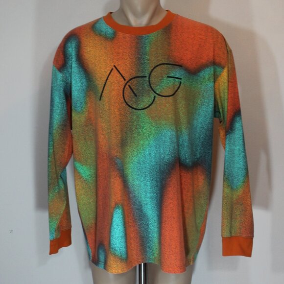 Nike ACG Snowdrift All-Over Printed Long sleeve T-Shirt #DV9663 - 719 size XL - Picture 2 of 9